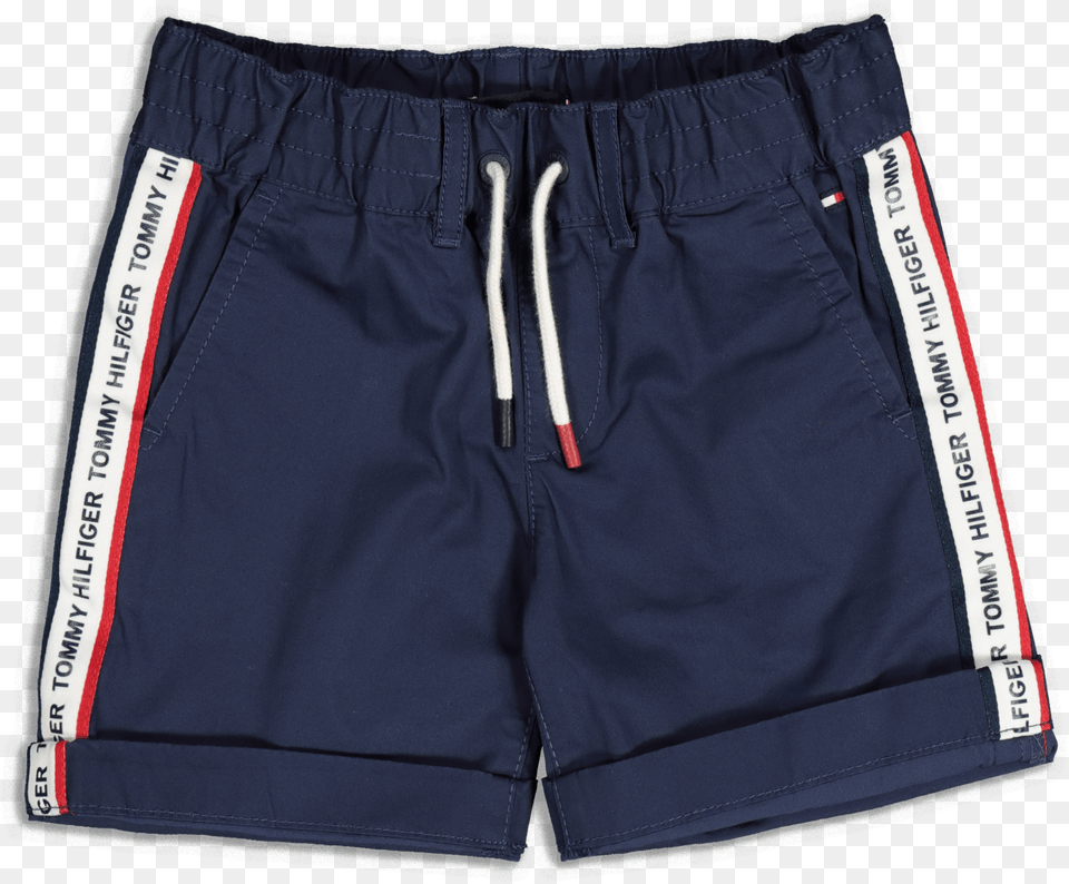 Tommy Jeans Kids Hilfiger Tape Chino Short Black Iris Board Short Free Png Download