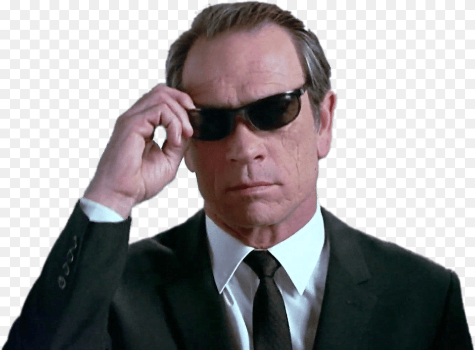 Tommy Lee Jones In Men In Black Clip Arts White Men In Black, Accessories, Sunglasses, Suit, Tie Free Png Download