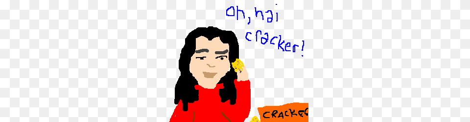 Tommy Wiseau Eats Crackers Drawing, Baby, Person, Face, Head Free Png