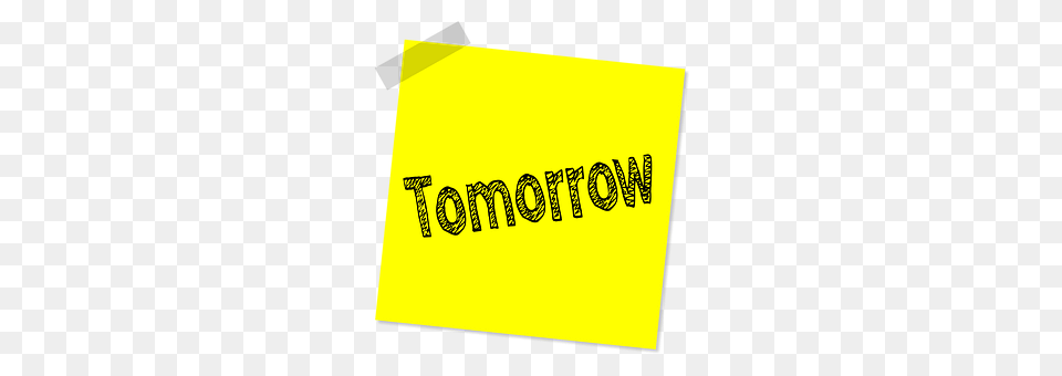 Tomorrow Text Free Png Download