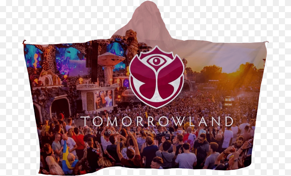 Tomorrowland Hoodie Flag Tomorrowland 2020 Cancelled, Concert, Crowd, Person, Urban Png