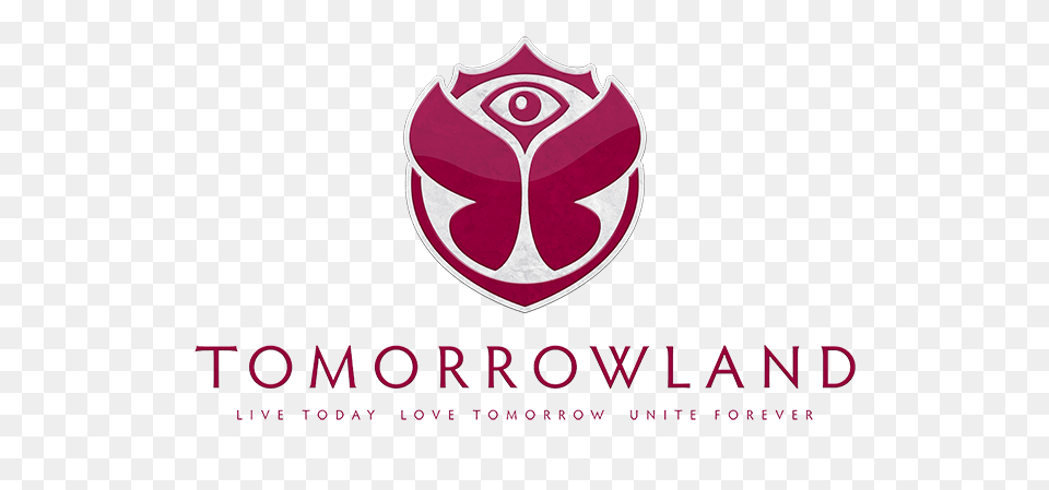 Tomorrowland Logo, Maroon Free Png