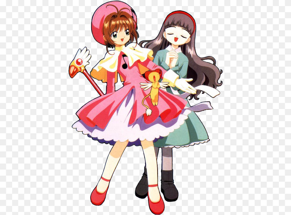 Tomoyo And Sakura Friend, Book, Comics, Publication, Child Free Transparent Png