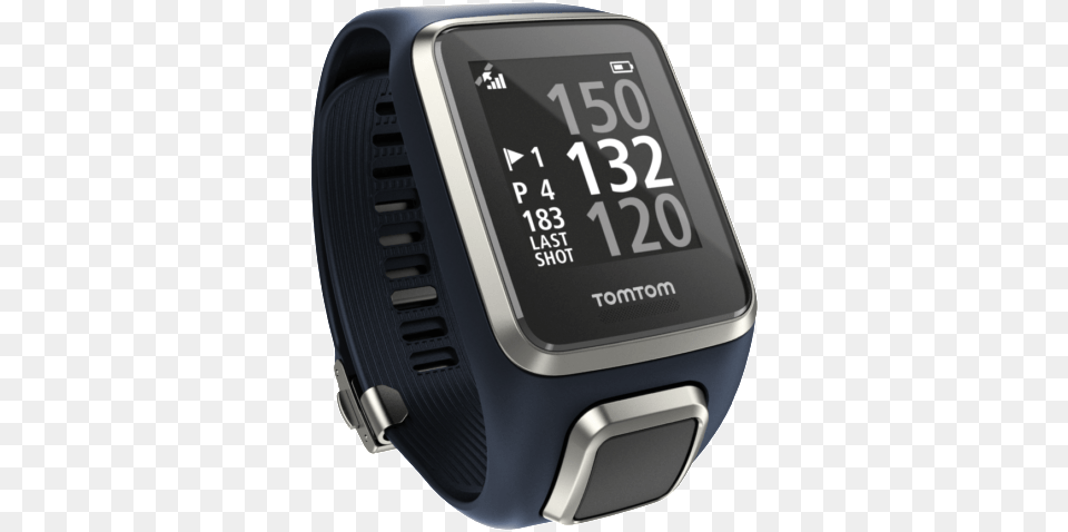 Tomtom Golfer 2 Gps Watch Tomtom Golfer 2 Gps Watch Black, Wristwatch, Arm, Body Part, Person Free Transparent Png