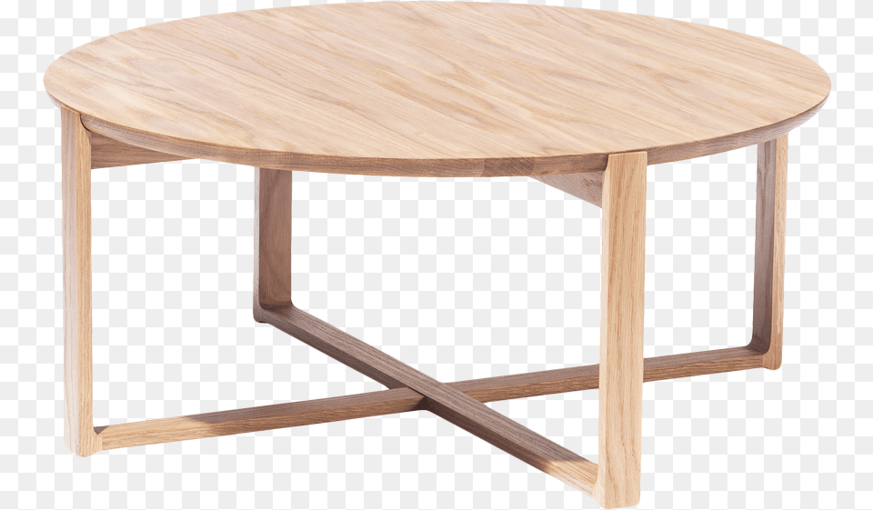Ton Delta Coffee Table Beech Round Coffee Table, Coffee Table, Dining Table, Furniture, Wood Png