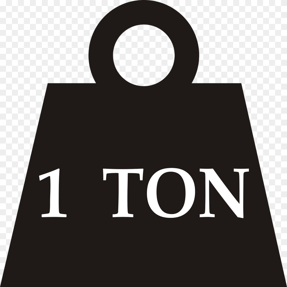 Ton Weight, Cowbell Free Transparent Png