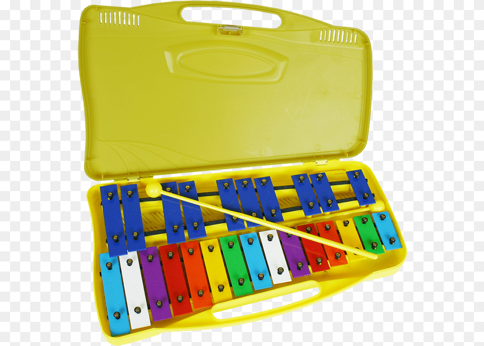 Tone Metal Xylophone In Plastic Carry Case Glockenspiel, Musical Instrument, First Aid Free Transparent Png