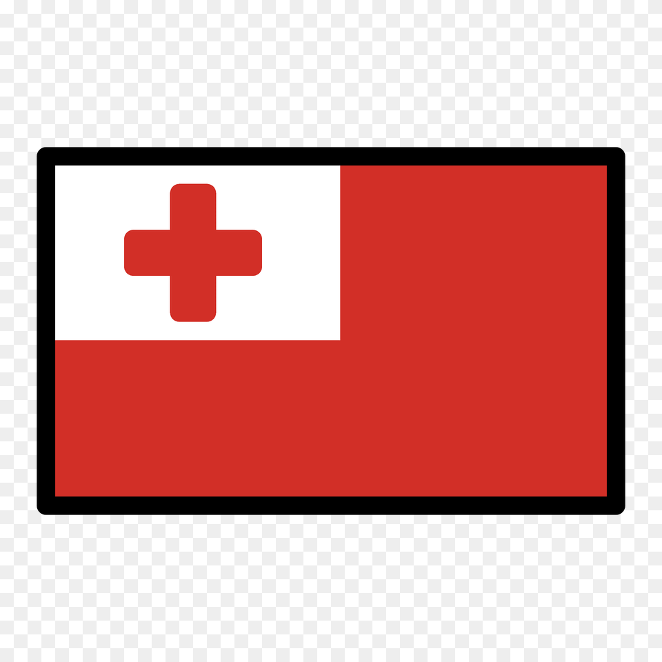 Tonga Flag Emoji Clipart, Logo, First Aid, Red Cross, Symbol Png