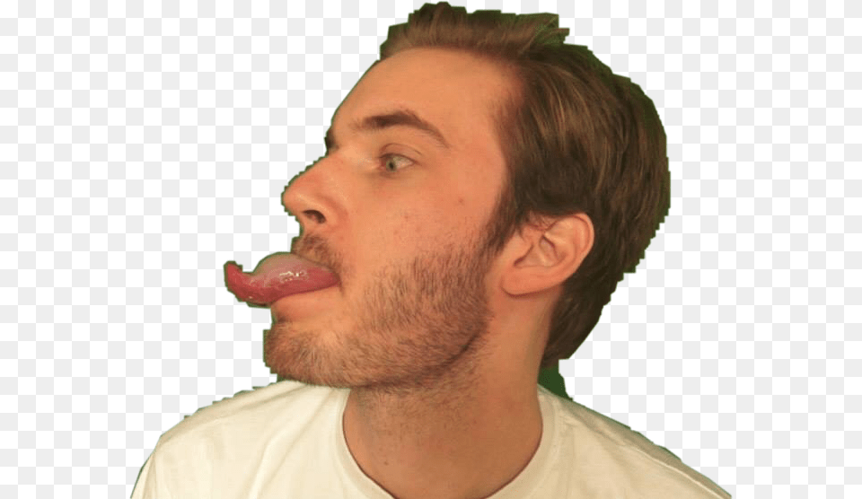 Tongue, Adult, Male, Man, Person Png