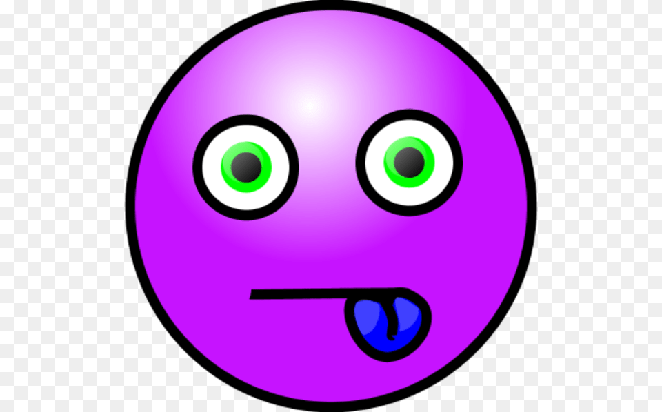 Tongue In Cheek Emoticon Red Worried Face, Purple, Disk, Egg, Food Free Transparent Png