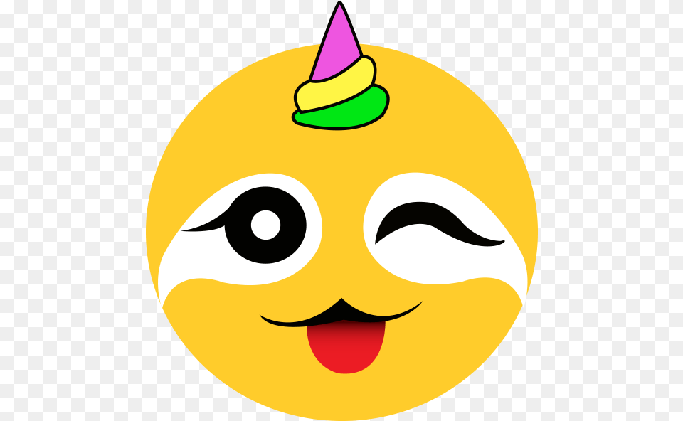 Tongue Out Emoji 2 Tongue Out Winking Eye Yummy, Clothing, Hat Free Transparent Png