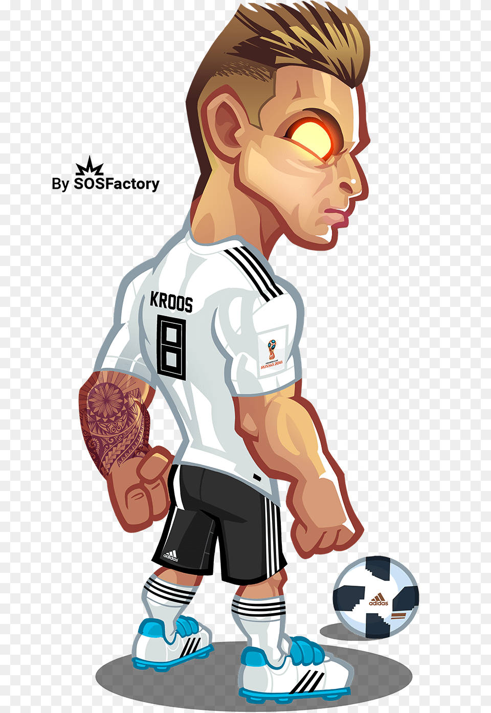 Toni Kroos Caricature Caricaturas De Toni Kroos, Boy, Child, Male, Person Free Transparent Png