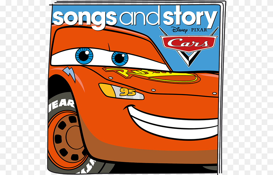 Tonies Disney Cars Songs And Story Cars, Publication, Book, Comics, Advertisement Free Png