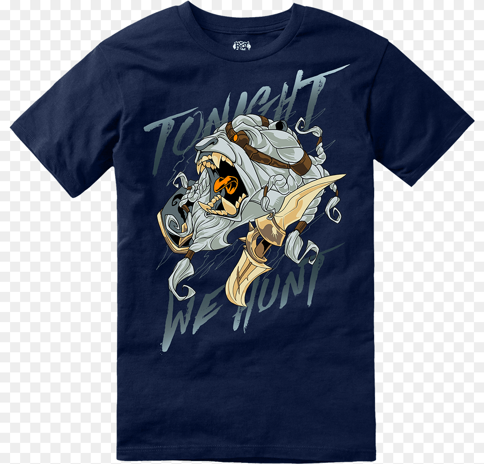 Tonight We Hunt Tee Odyssey Sona Shirt, Clothing, T-shirt, Person Png Image