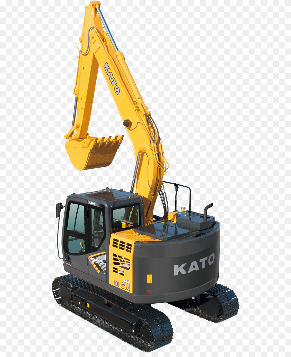 Tonne Hydraulic Excavator Download Brochure Crane, Bulldozer, Machine, Construction, Construction Crane Free Transparent Png