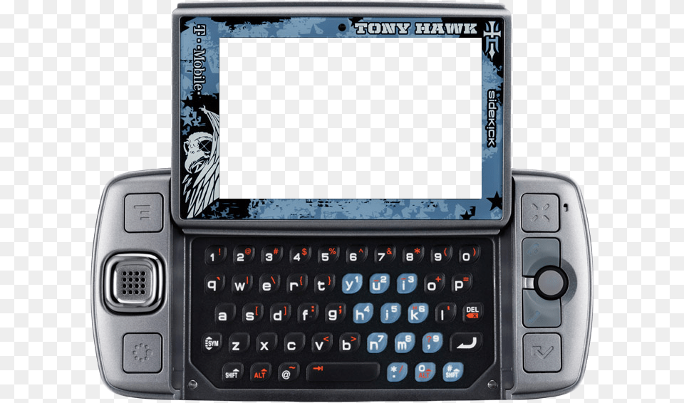 Tony Hawk Sidekick Phone, Mobile Phone, Electronics, Texting, Hand-held Computer Free Transparent Png