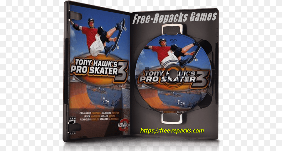 Tony Hawku0027s Pro Skater 3 Free Download Free Repacks Games Video Game, Adult, Male, Man, Person Png Image