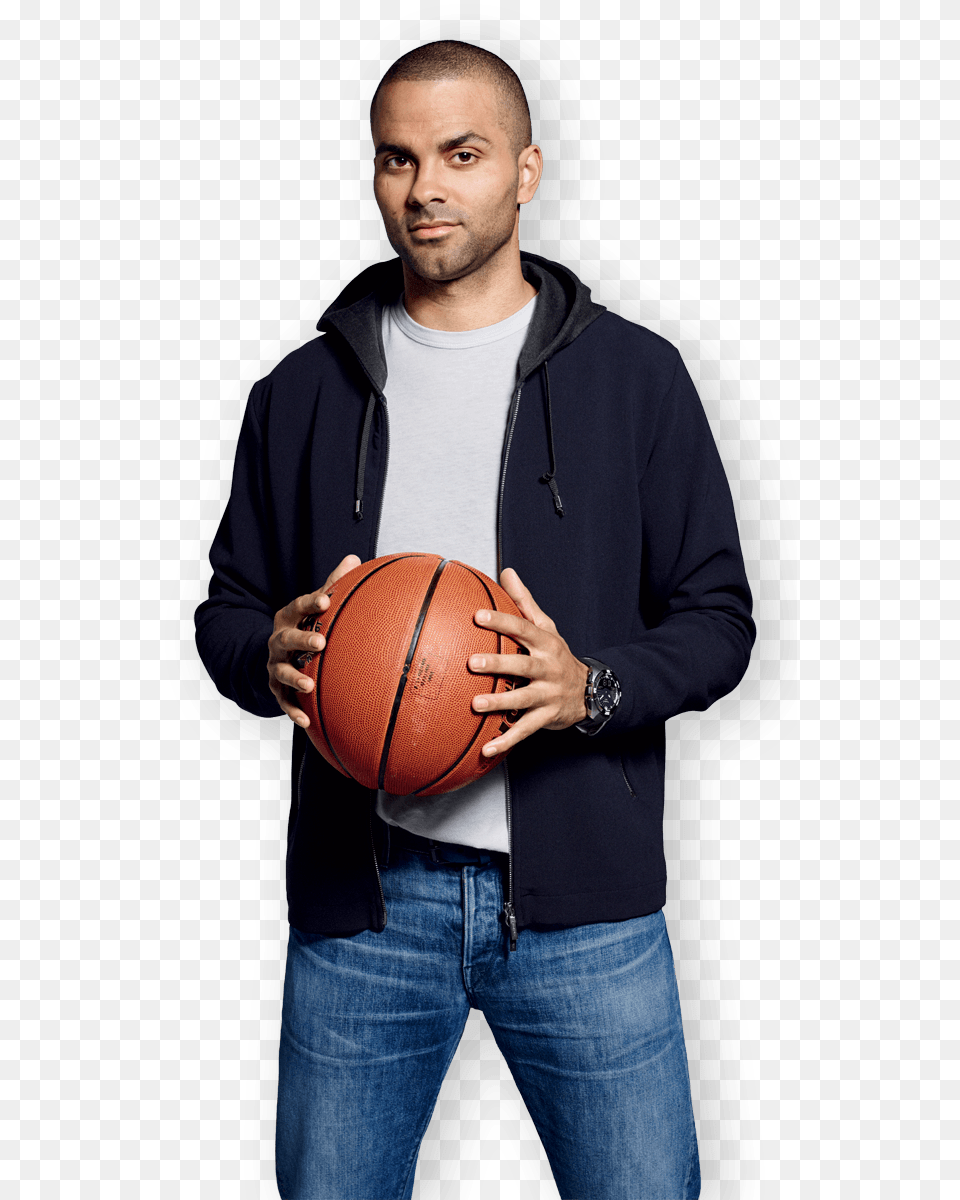 Tony Parker San Antonio Spurs Basketball Players Tissot T Touch Tony Parker, Sport, Ball, Basketball (ball), Adult Free Png Download