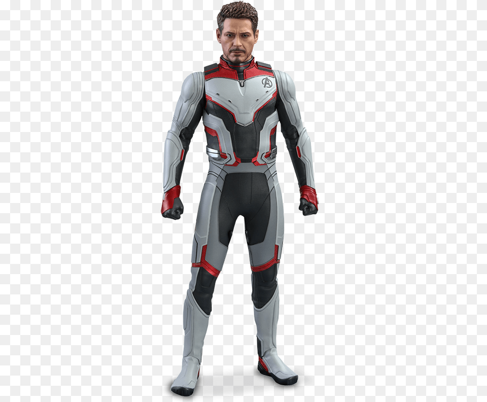 Tony Stark Hot Toys Endgame, Person, Armor Free Png Download