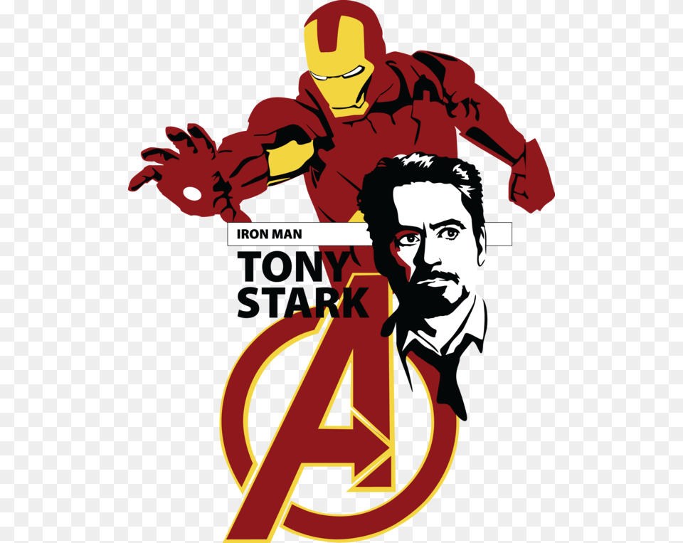 Tony Stark Is Iron Man, Face, Head, Person, Adult Png Image