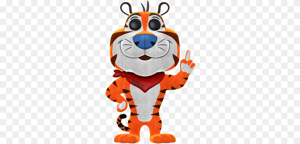 Tony The Tiger Funko Pop, Mascot, Plush, Toy Png Image