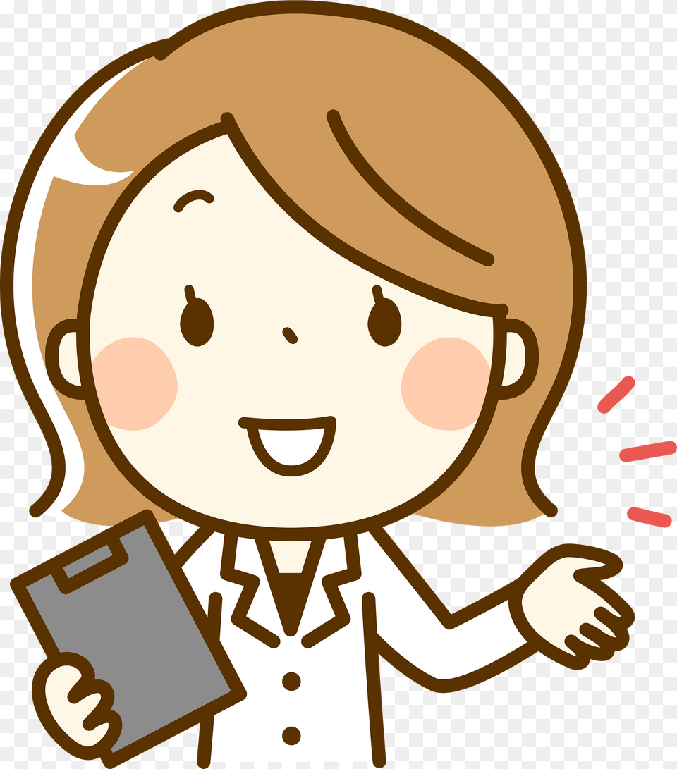 Tonya Pharmacist Woman Is Explaining Clipart, Baby, Person Free Png Download