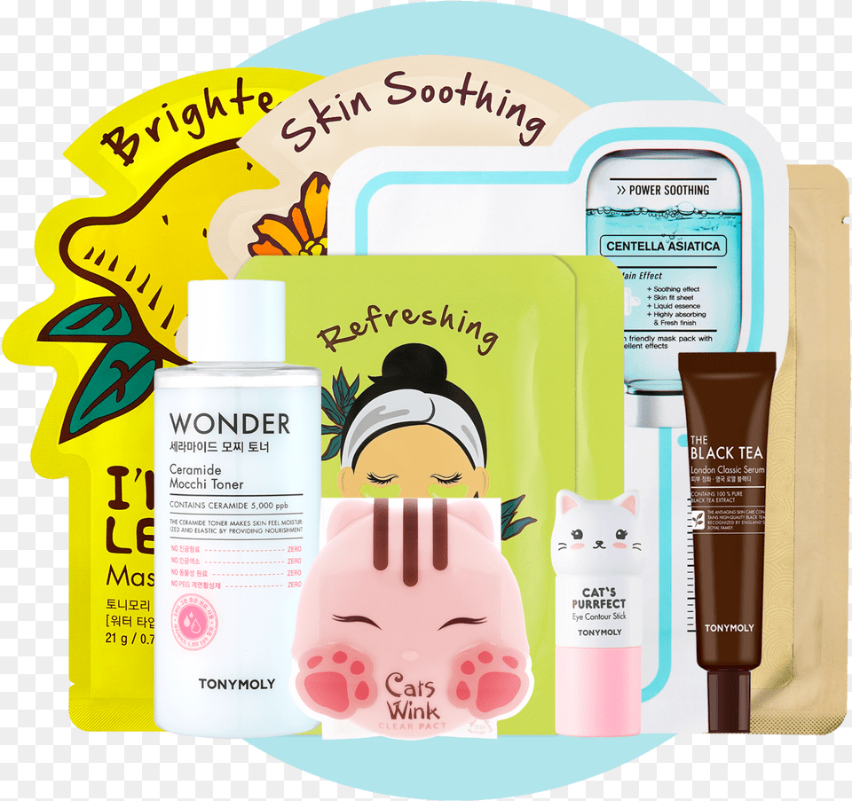 Tonymoly, Bottle, Lotion, Cosmetics, Perfume Free Png Download