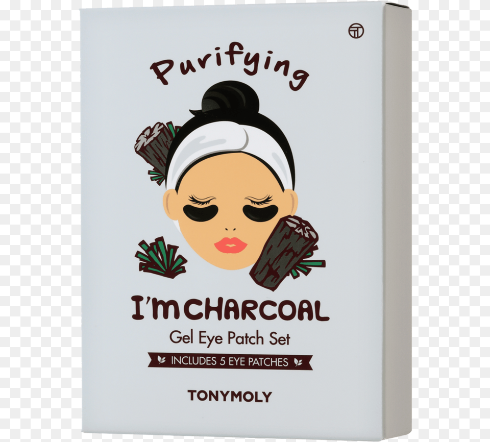 Tonymoly Charcoal Gel Eye Patch, Advertisement, Poster, Baby, Face Free Transparent Png