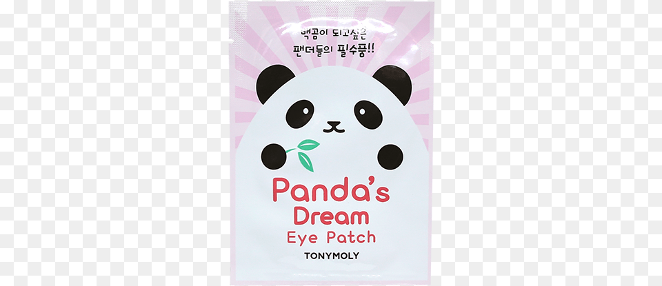 Tonymoly Panda39s Dream Eye Patch, Advertisement, Poster, Bag Free Png Download