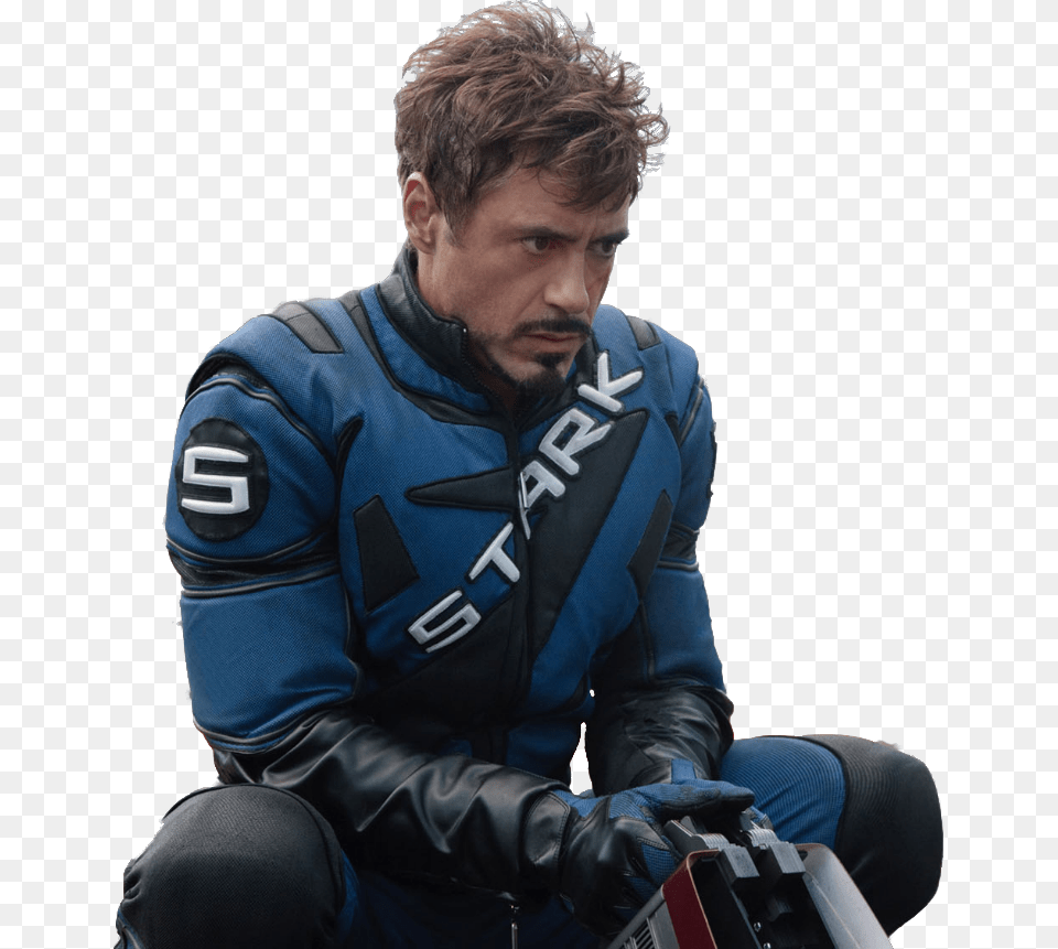 Tonystark Ironman Starkindustries Marvel Mcu Sticker Tony Stark Iron Man 2 Race, Jacket, Clothing, Coat, Face Png Image