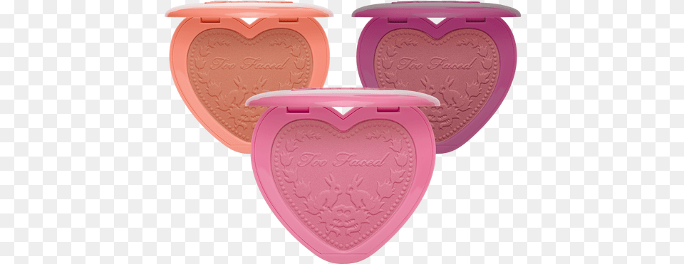 Too Faced Is Selling Heart Shaped Blusher U2013 And Bronzer Heart Shaped Blush Too Faced, Face, Head, Person, Cosmetics Png