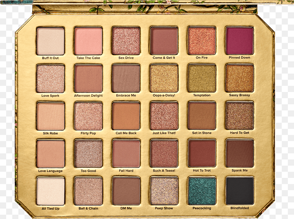 Too Faced Natural Lust, Paint Container, Palette, Scoreboard Free Transparent Png