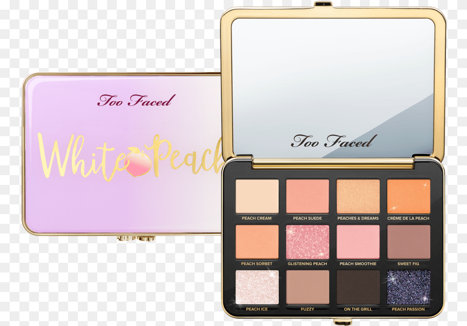 Too Faced Peach And Cream, Paint Container, Palette, Cosmetics, Head Png Image