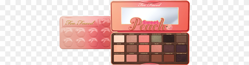 Too Faced Peach Palette, Paint Container, Cosmetics, Lipstick Free Transparent Png