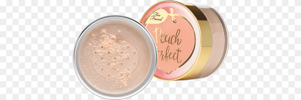 Too Faced Peach Perfect Mattifying Setting Powder Too Faced Peach Perfect, Face, Head, Person, Cosmetics Free Png Download