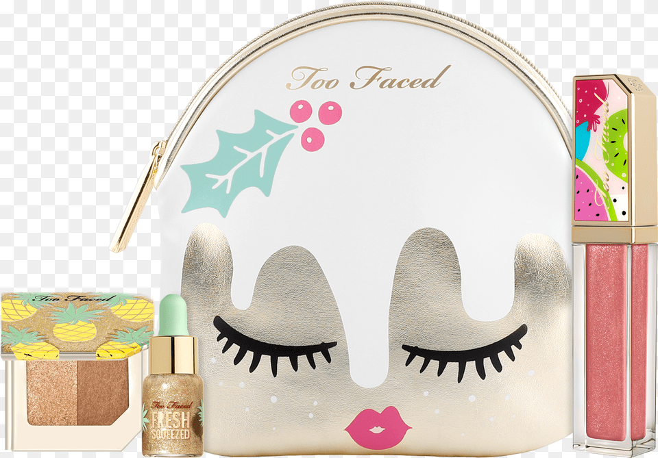 Too Faced Tutti Frutti Christmas Fruit Cake, Cosmetics, Lipstick, Face, Head Free Png Download