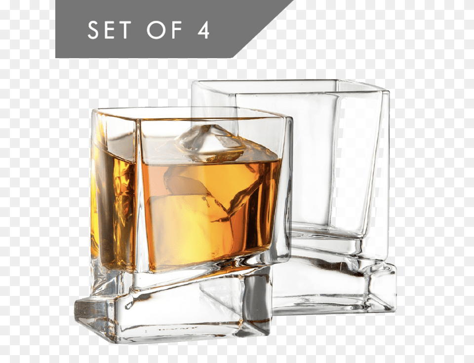 Too Glasses Whiskey, Glass, Alcohol, Beverage, Liquor Png Image