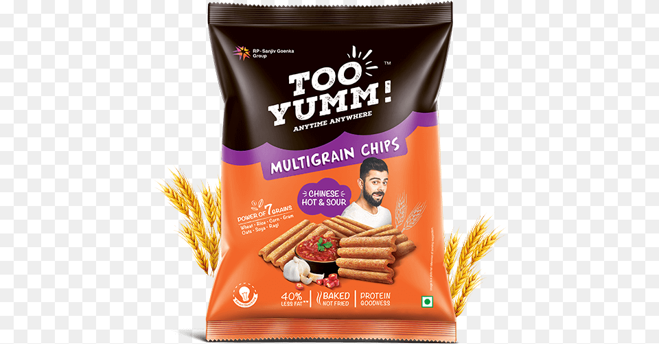 Too Yumm Multigrain Chips, Adult, Male, Man, Person Png