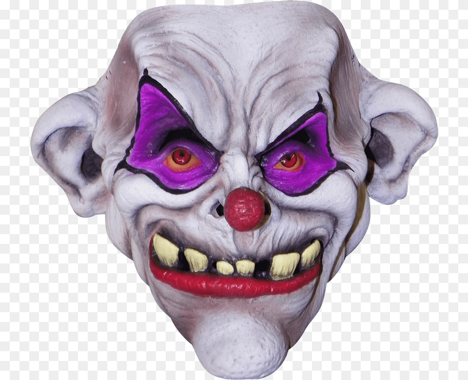 Toofy The Clown Mask Clown Mask, Baby, Person, Performer, Face Png