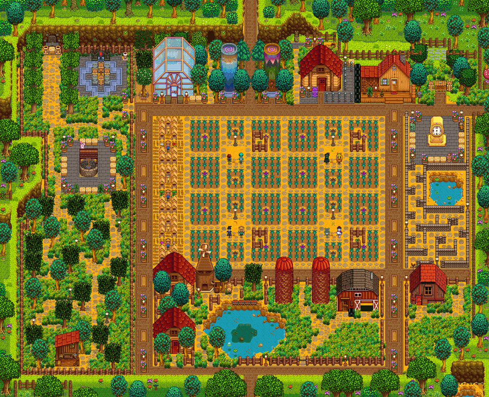 Took Stardew Valley Farm Layout Junimo Hut, Neighborhood, Architecture, Building, Outdoors Free Transparent Png