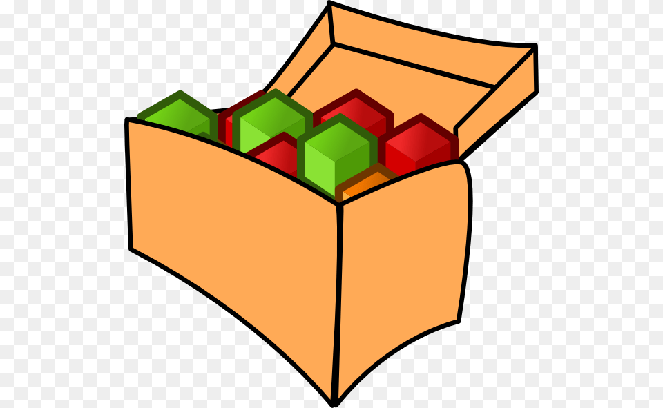 Tool Box With Cubes Clip Art, Bulldozer, Machine, Cardboard, Carton Free Png Download