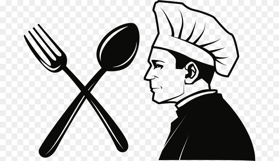 Tool Clipart Chef Fork And Spoon Svg, Cutlery, Appliance, Electrical Device, Device Free Png Download