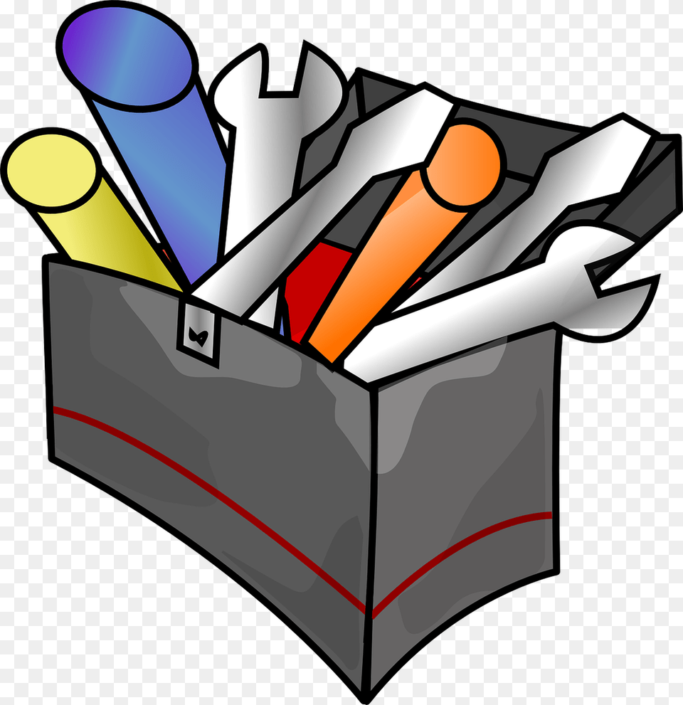 Tool Kit Clipart Transparent Tools Clipart, Cutlery, Spoon, Dynamite, Weapon Free Png Download