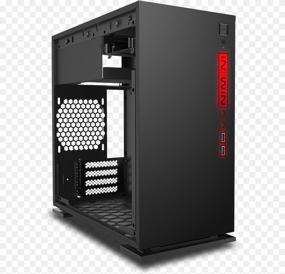 Tool Less Tempered Glass Side Panel Win 301c Black Black Secc Tempered Glass Microatx, Computer, Computer Hardware, Electronics, Hardware Free Transparent Png