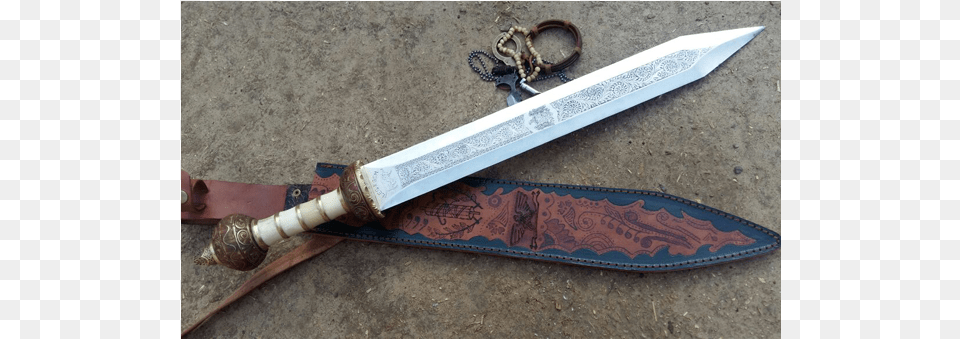 Tool Steel Gladiators Sword Hunting Knife, Blade, Dagger, Weapon Free Png