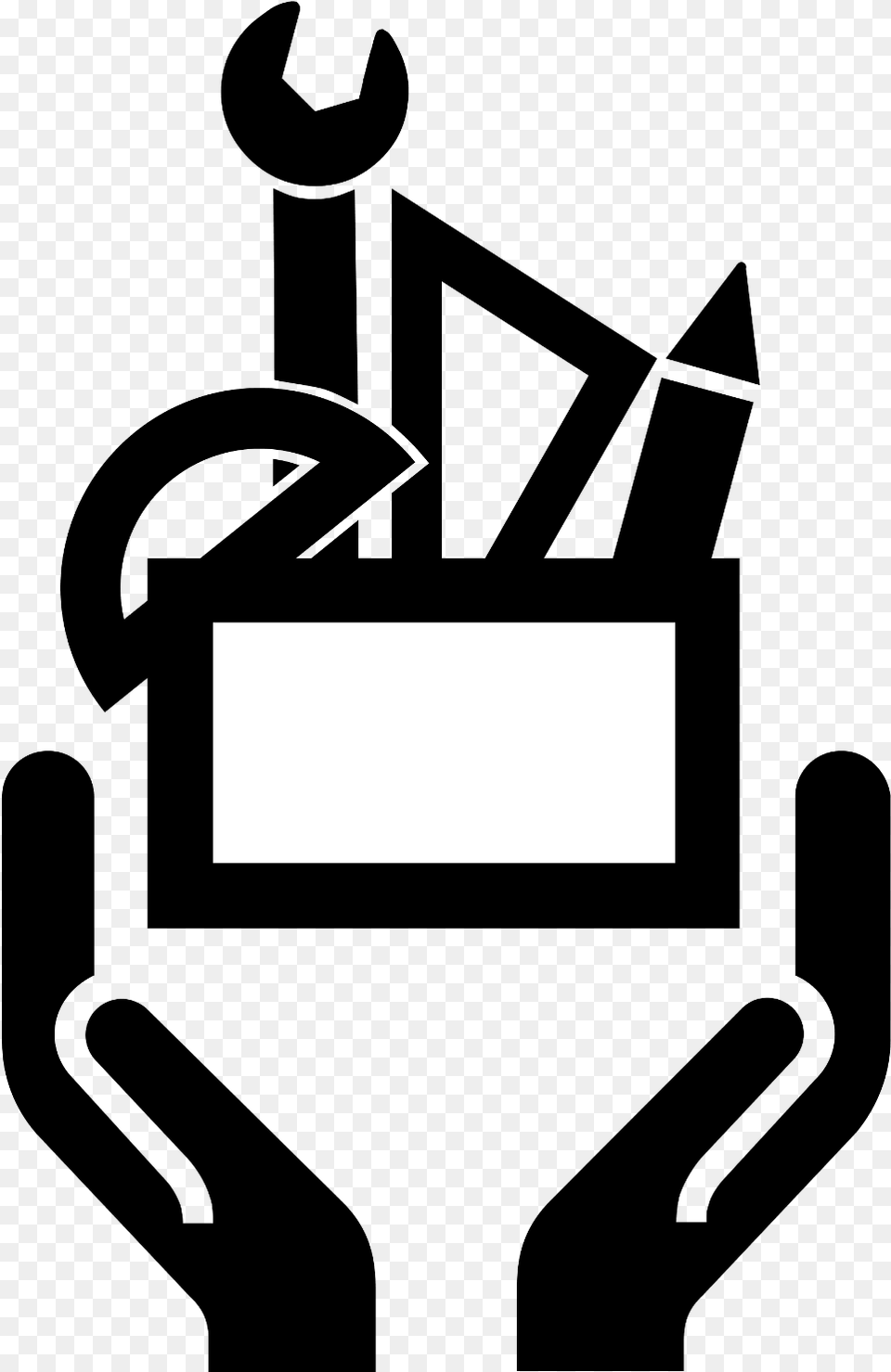 Toolbox Clipart Black And White, Text Png
