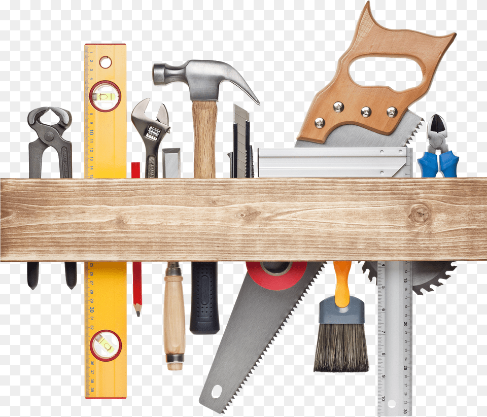 Toolbox Home Maintenance Services, Device, Brush, Hammer, Tool Free Transparent Png