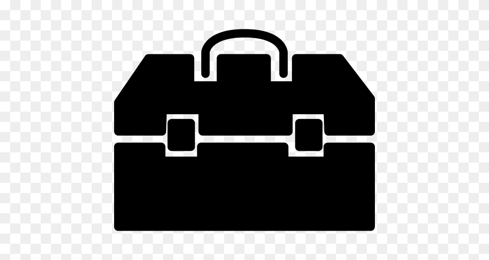 Toolbox Icon, Gray Free Transparent Png