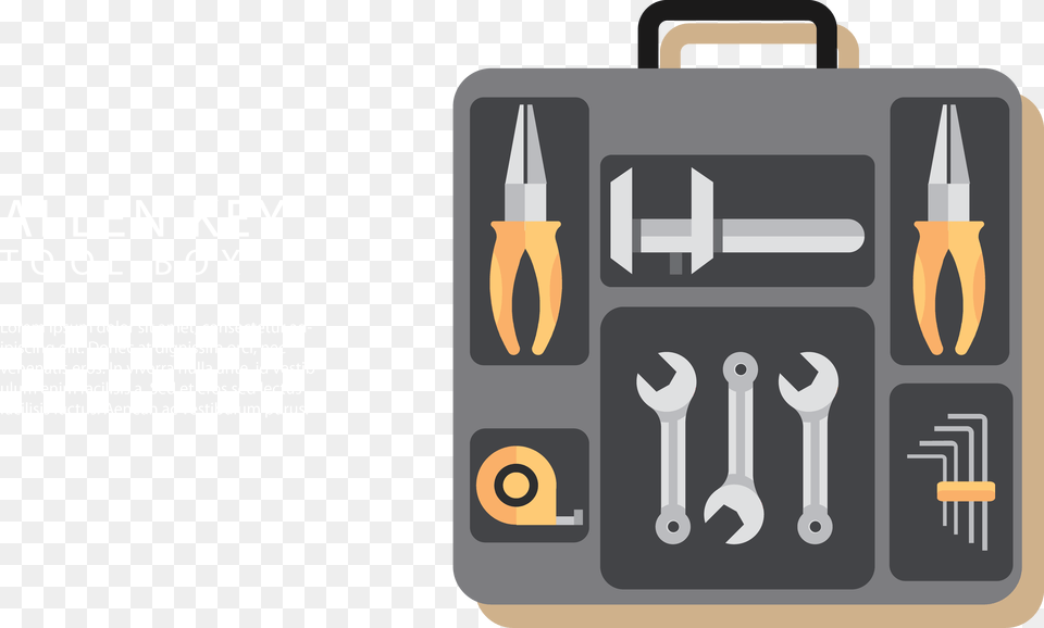 Toolbox Icon Cartoon Tool Box, Device Free Png