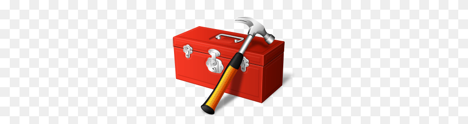 Toolbox Icon Free, Device, Hammer, Tool, Box Png
